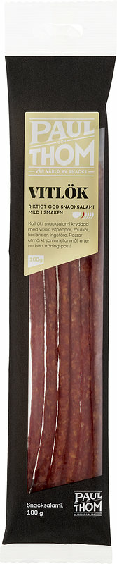 Snacksalami Vitlök Paul och Thom - bild 1