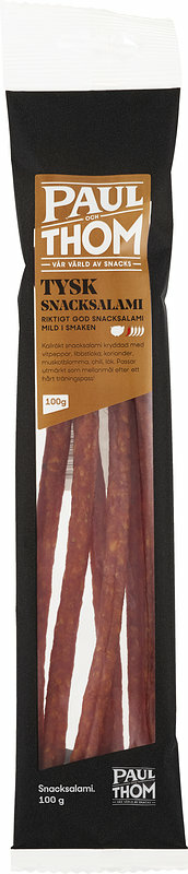 Snacksalami Tysk Paul och Thom - bild 1