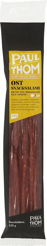 Snacksalami Ost Paul och Thom - bild 1