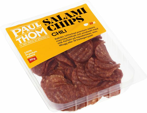Salamichips Chili Paul och Thom - bild 1