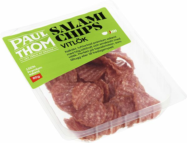 Salamichips Vitlök Paul och Thom - bild 1