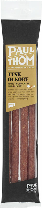 Ölkorv lång Tysk Paul och Thom - bild 1