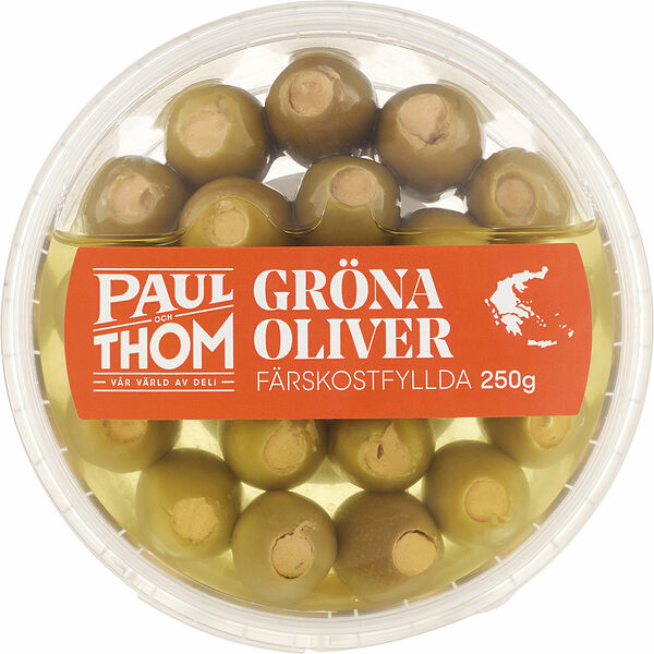 Färskostfyllda Gröna Oliver Paul och Thom - bild 1