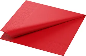 Servett 2 L Röd 33x33 cm Duni