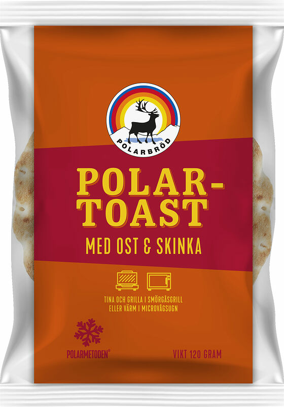 Polartoast Ost & Skinka Polarbröd - bild 1