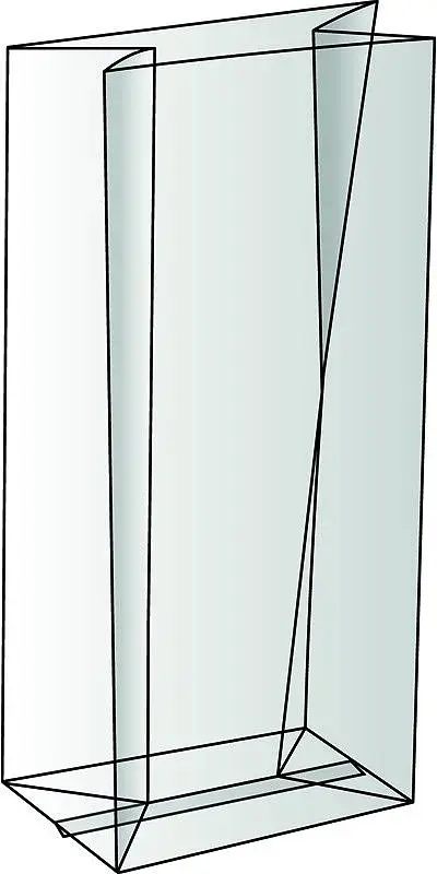Cellofanpåse 140x70x270 mm - bild 1