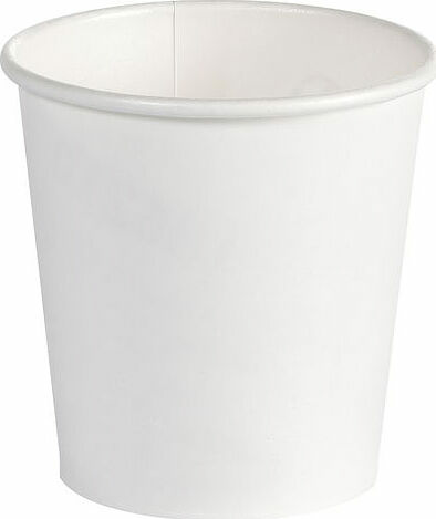 Bägare Plain 12 cl vit papper Duni - bild 1
