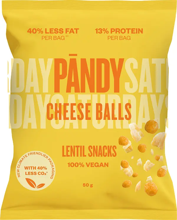 Pändy Linsbollar Cheese 50 g - bild 1