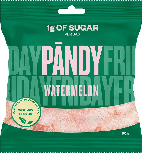 Pändy Watermelon 50 g påse - bild 1