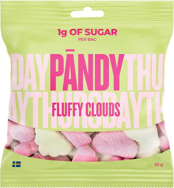 Pändy Fluffy Clouds 50 g påse - bild 1