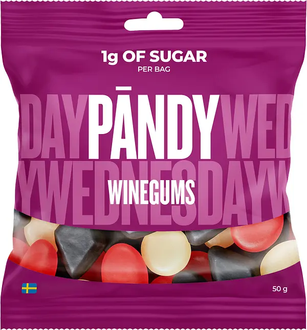 Pändy Winegums 50 g påse - bild 1