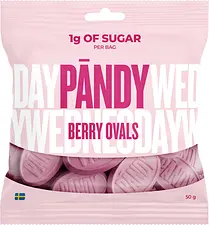 Pändy Berry Ovals 50 g påse