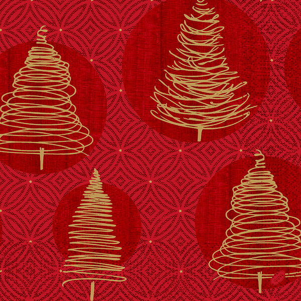 Servett 3 L Elegant Trees 40x40 cm Duni - bild 1