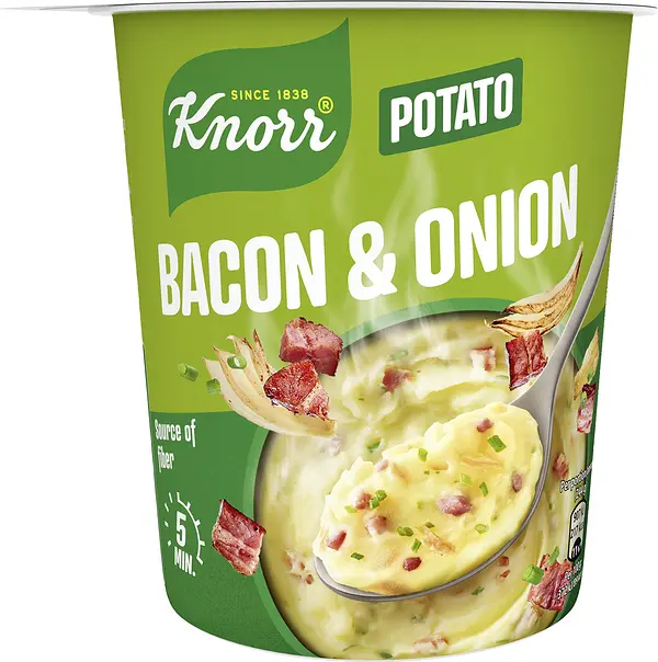 Snack Pot Potato Bacon Onion Knorr - bild 1