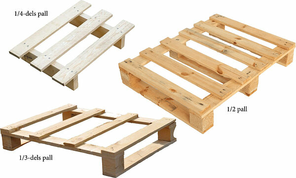 Emballage Engångspall 1/4 – 1/3 – 1/2 - bild 1