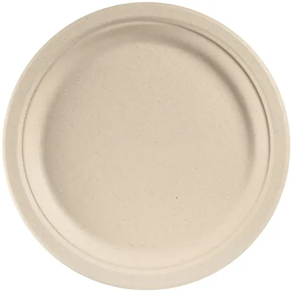 Tallrik flat 26 cm Brun Bagasse Duni - bild 1