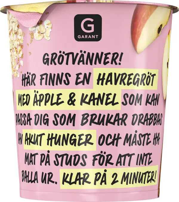 Grötkopp Äpple Kanel Garant - bild 1
