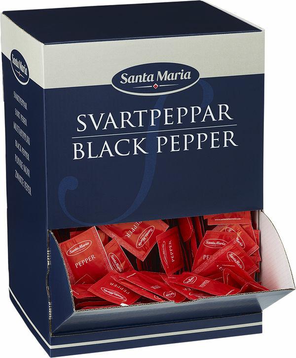 Svartpeppar portion Santa Maria - bild 1