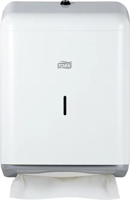 Tork Dispenser H3 vit metall Handduk - bild 1