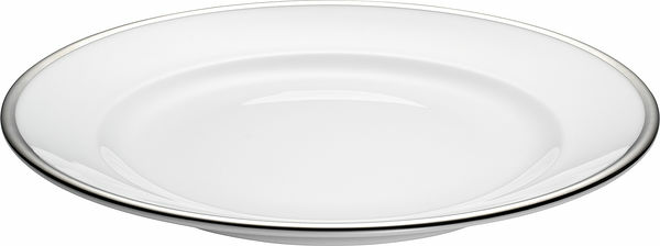 Bistro tallrik vit/silver 24 cm Pillivuyt - bild 1