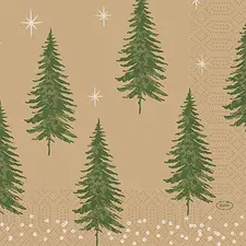 Servett 3 L Humble Trees 33x33 cm Duni