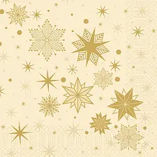 Servett 3 L Stargazing Cream 40x40 cm Duni