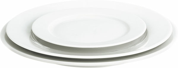 Sancerre tallrik flat vit 20 cm Pillivuyt - bild 1