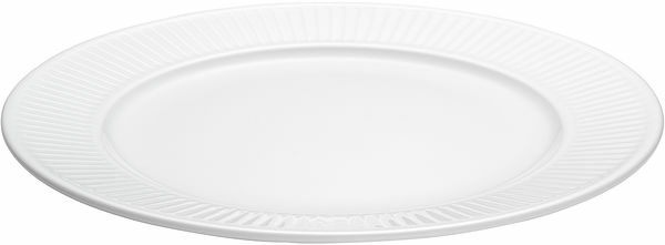 Plissé Tallrik flat vit 26 cm Pillivuyt - bild 1