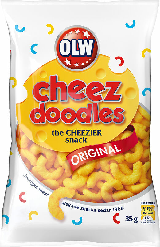 Cheez Doodles 35 g OLW - bild 1