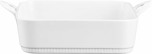 Toulouse fat rektangulärt vit 29 cm 3 liter Pillivuyt - bild 1