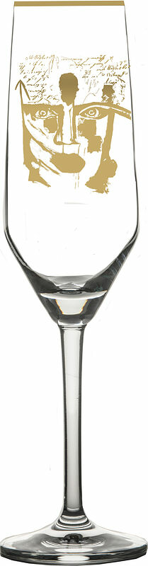 Champagneglas 30 cl Golden Dream Gold Edition Carolina Gynni - bild 1