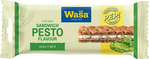 Sandwich Pesto råg Wasa - bild 1