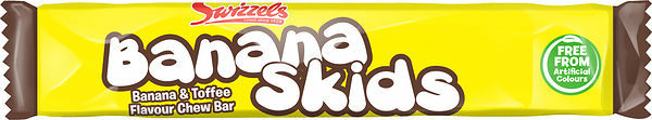 Banana Skids 18 g Swizzels - bild 1
