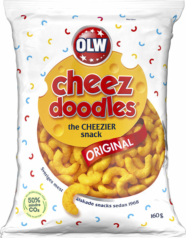 Cheez Doodles 160 g OLW - bild 1