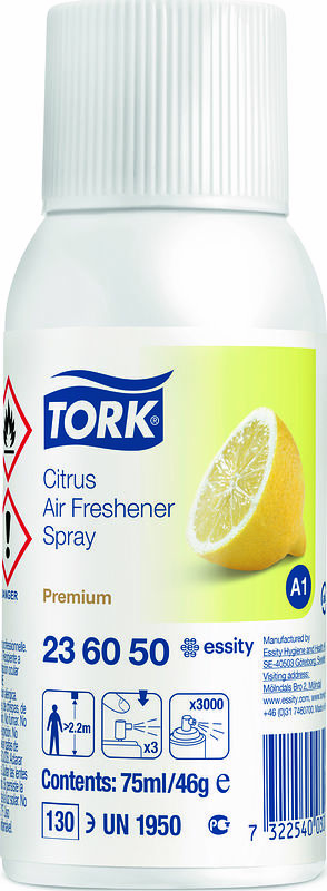 Tork Airfreshener Spray Citron A1 - bild 1