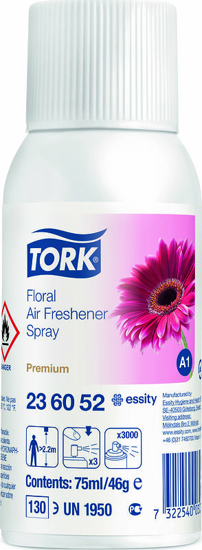 Tork Airfreshener Spray Blom A1 - bild 1