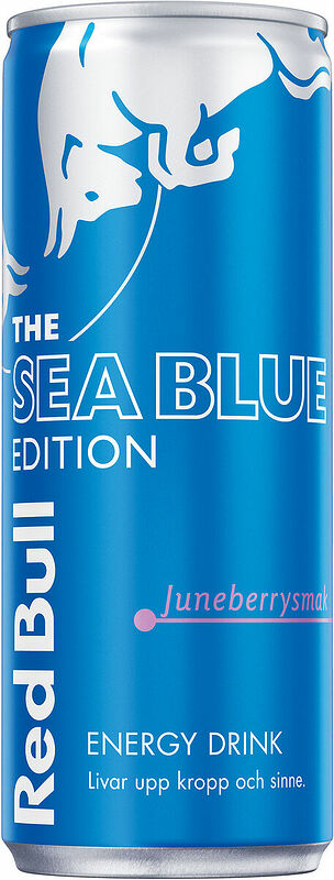 Red Bull Energy Drink Sea Blue Edition Juneberry burk - bild 1