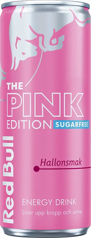 Red Bull Energy Drink Pink Edition Hallon burk - bild 1