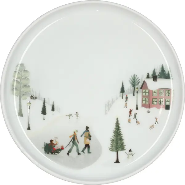Vinter Tallrik Flat rak kant 15,5 cm Pillivuyt - bild 1
