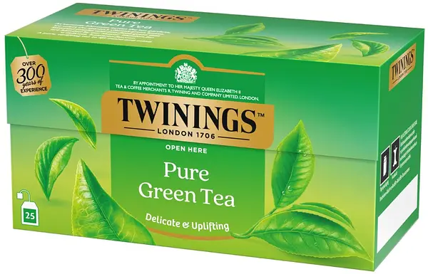 Te Twinings 25p Green Tea Pure - bild 1