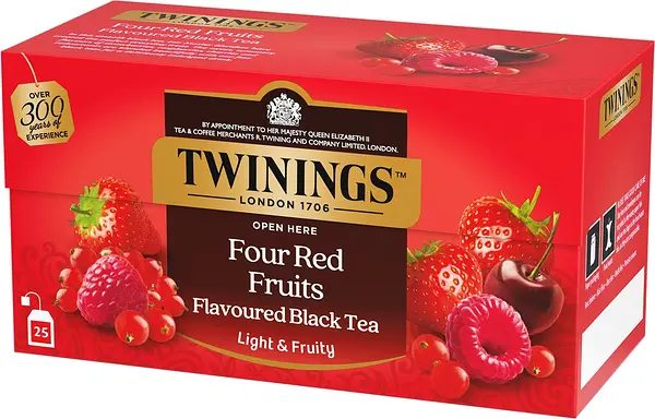 Te Twinings 25p Four Red Fruits - bild 1