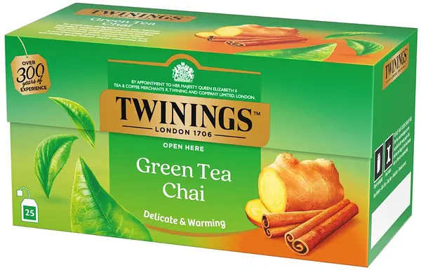 Te Twinings 25p Green Tea Chai - bild 1