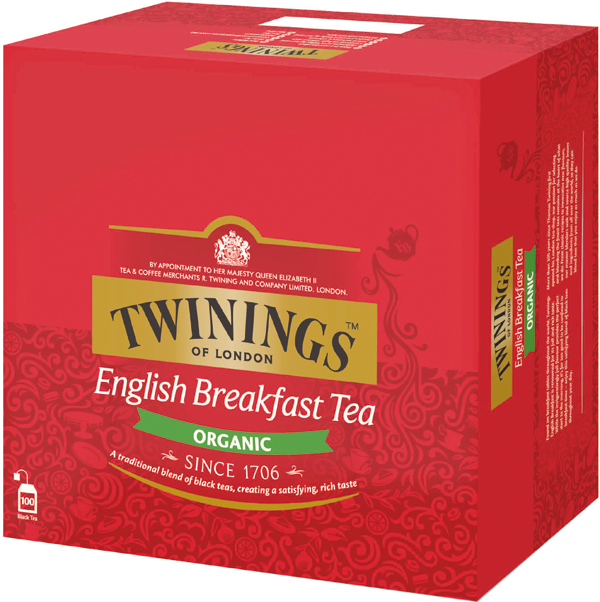 Te Twinings 100p English Breakfast Organic - bild 1