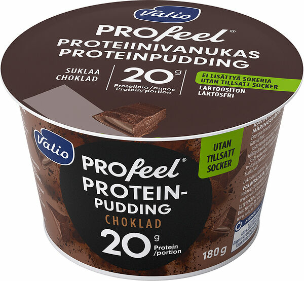 PROfeel Proteinpudding Choklad LF Valio - bild 1