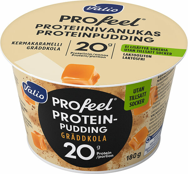 PROfeel Proteinpudding Gräddkola LF Valio - bild 1