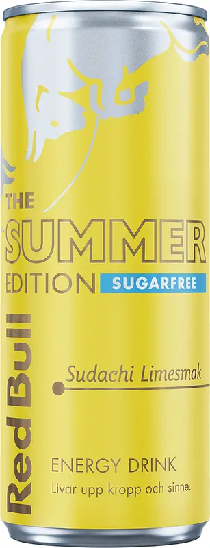 Red Bull Energy Drink Summer Edition Sudachi Lime burk - bild 1