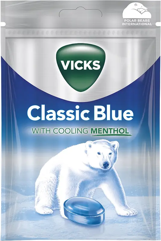 Vicks Classic Blue Extra Strong påse - bild 1