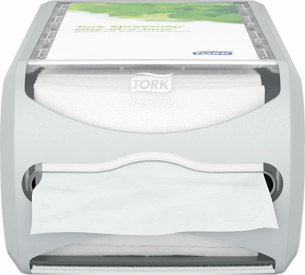 Tork Dispenser servett grå N4 liggande - bild 1