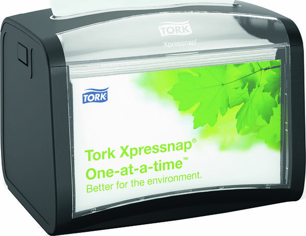 Tork Xpressnap® Bordsdispenser N4 svart - bild 1