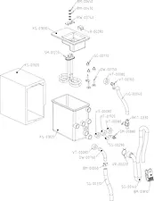 1.75 L Boiler complete without valves Cafeja